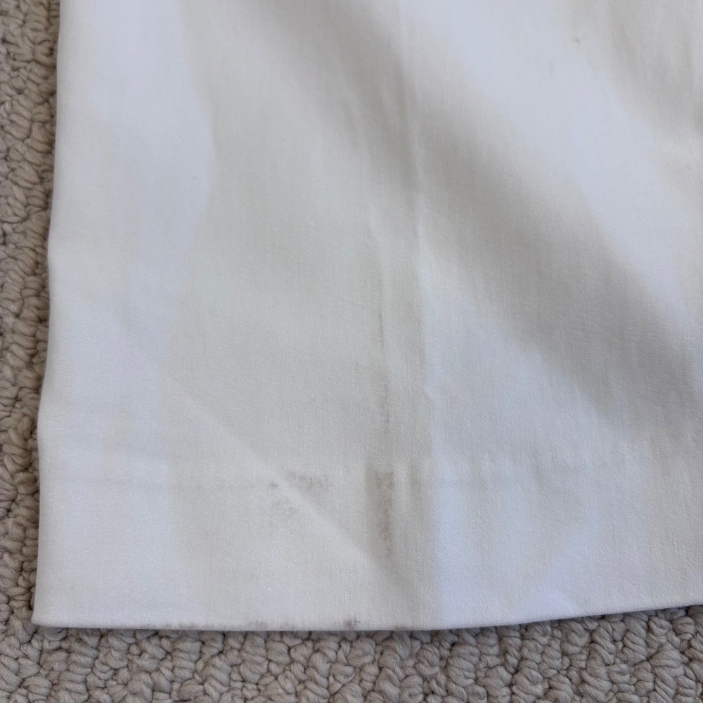 Apt. 9 Brynn White Pull On Capri Pants, Size 14 Tummy Control Summer Office - Picture 6 of 14